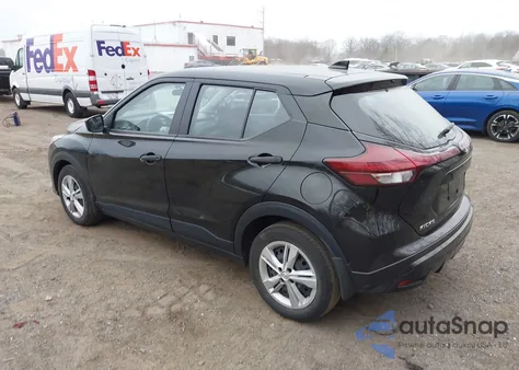 2024 Nissan Kicks S Xtronic Cvt z USA, uszkodzony, nr VIN 3N1CP5BV8RL472545
